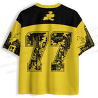 Giant Cat Monster in City Jersey Shirts