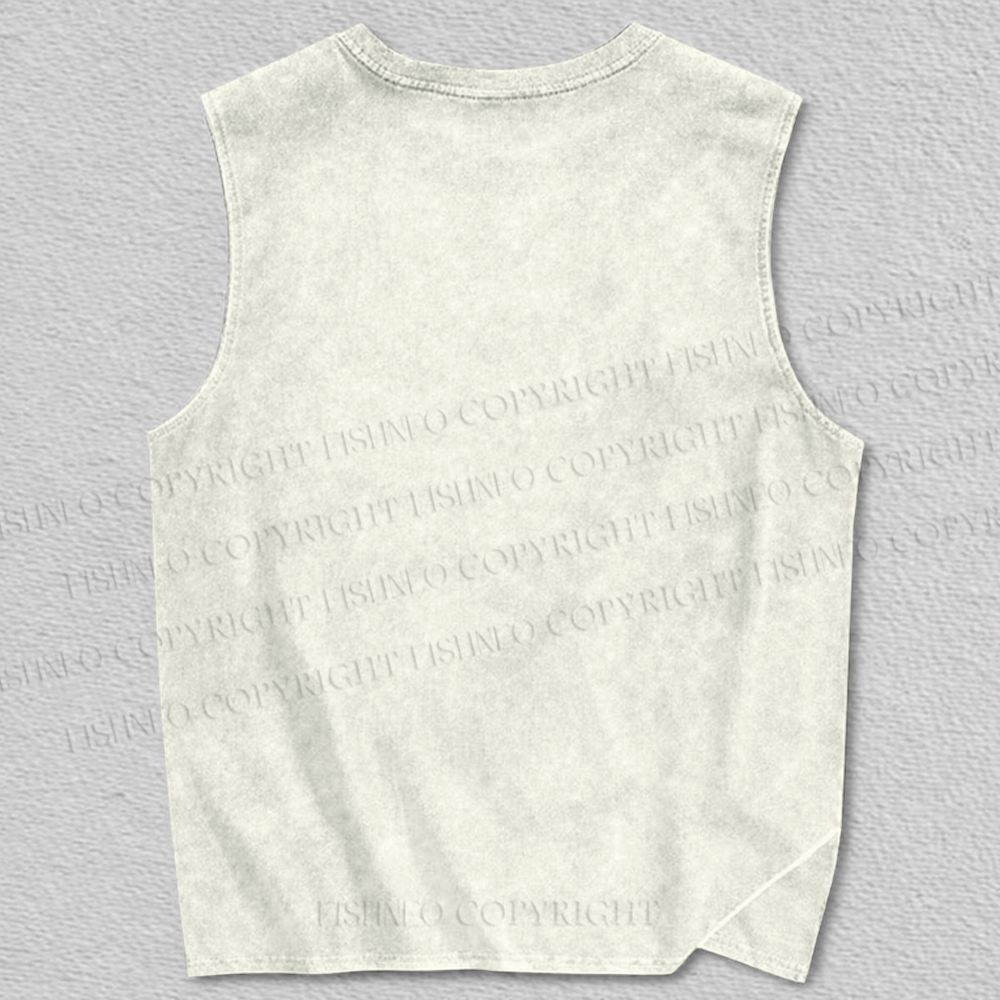 Unisex Funny Chihuahua Dogs Printed Tank Top