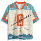 Japanese Cuisine Sushi Jersey Shirts