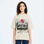 Retro Cassette Vintage Washed T-shirt