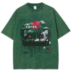 Retro Cassette Vintage Washed T-shirt