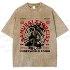 Unisex Ronin Exorcist Printed Washed Tee