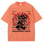Unisex Ronin Exorcist Printed Washed Tee