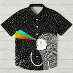 The Weeping Monster Printed Hawaiian Shirt