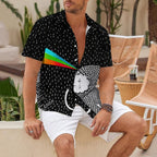 The Weeping Monster Printed Hawaiian Shirt
