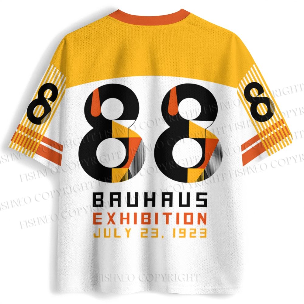 Bauhaus Geometric Dog Jersey Shirts