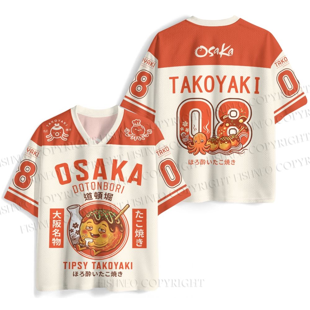 Osaka Tipsy Takoyaki Jersey Shirts