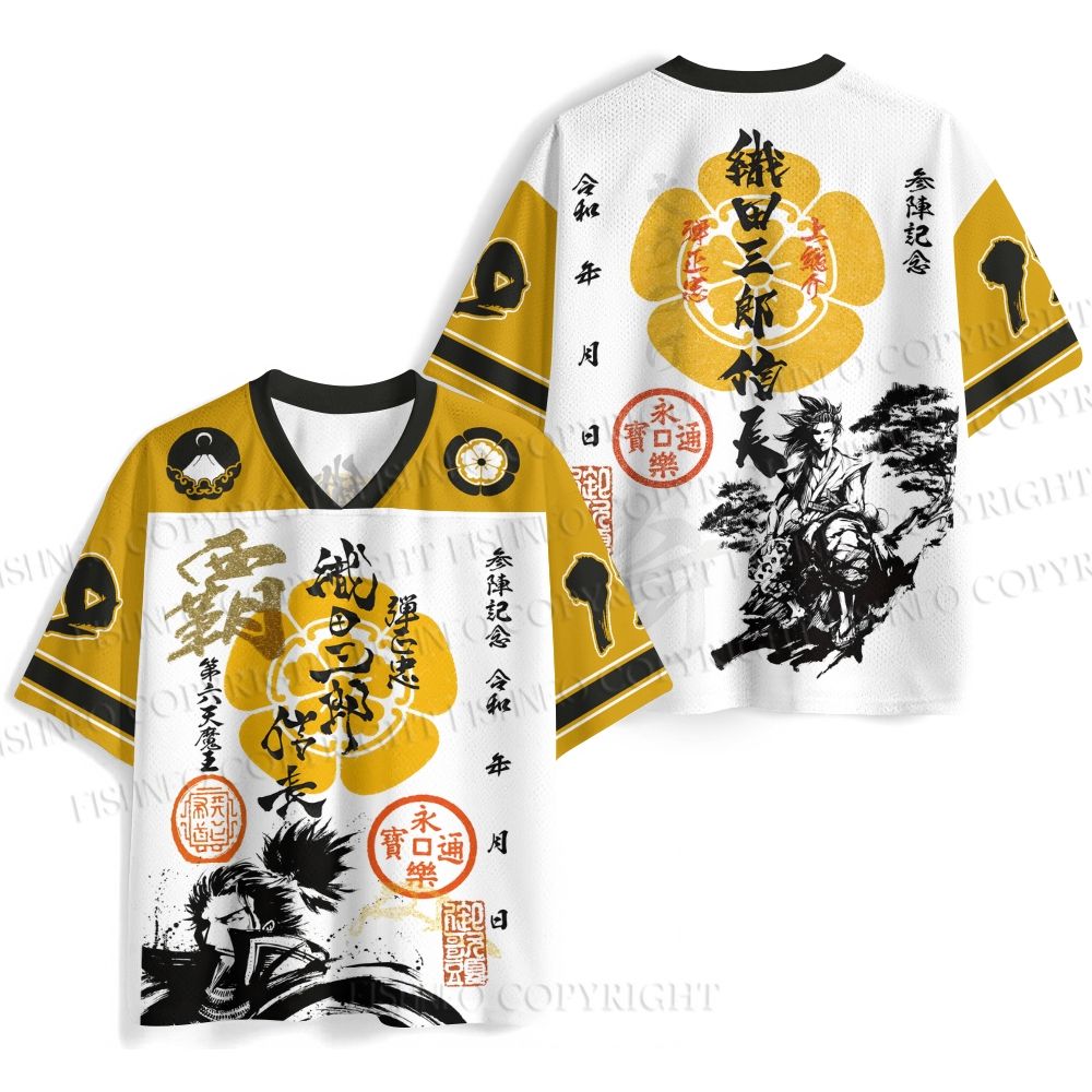 Oda Nobunaga Warrior Seal Jersey Shirts