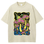 Mushroom World Washed T-Shirt