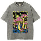 Mushroom World Washed T-Shirt