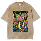 Mushroom World Washed T-Shirt