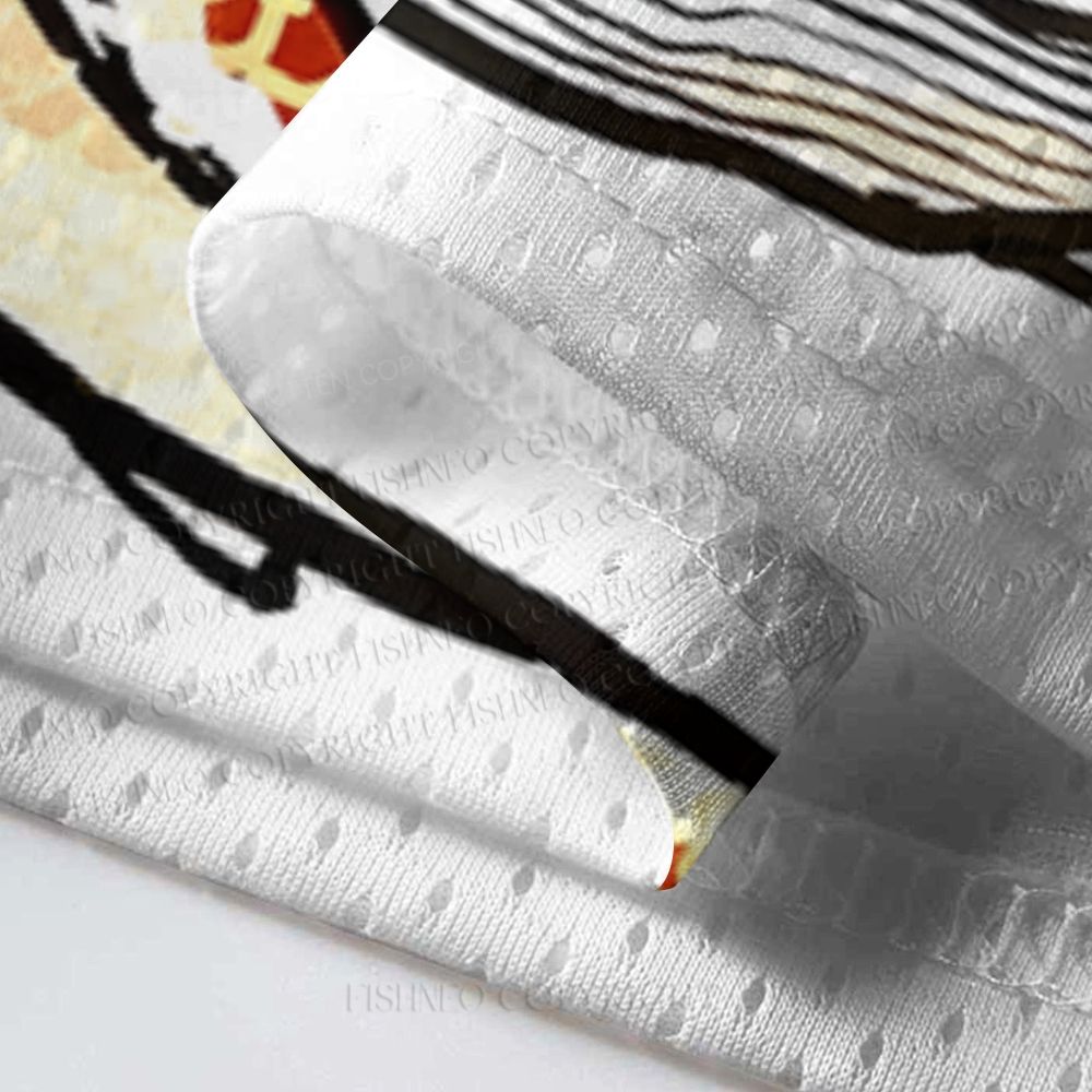 Japanese Vintage Koi Fish Jersey Shirts