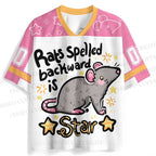 Rats Spelled Backward is Star Jersey Shirts