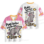 Rats Spelled Backward is Star Jersey Shirts