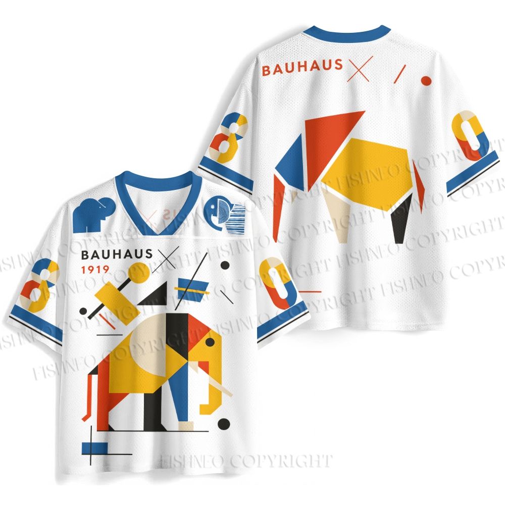 Bauhaus Elephant Printed Jersey Shirts