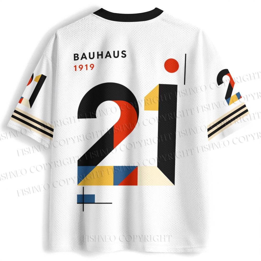 Bauhaus Raccoon Printed Jersey Shirts