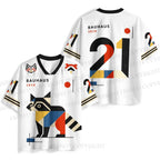 Bauhaus Raccoon Printed Jersey Shirts