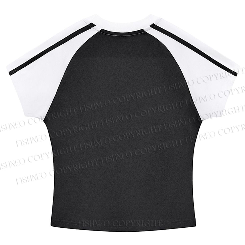 Sunrise Sea Turtles Stripe Raglan Baby Tee