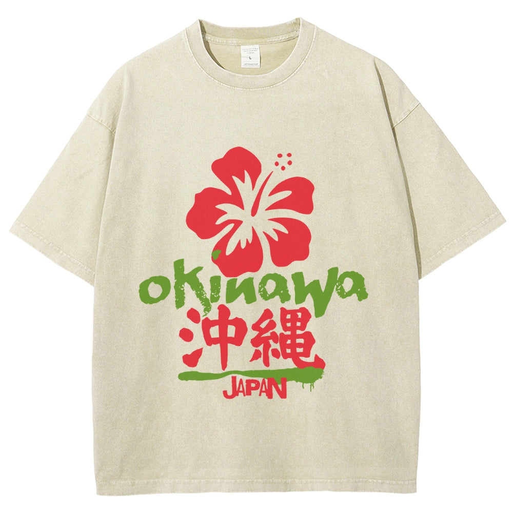 Okinawa JP Washed T-Shirt
