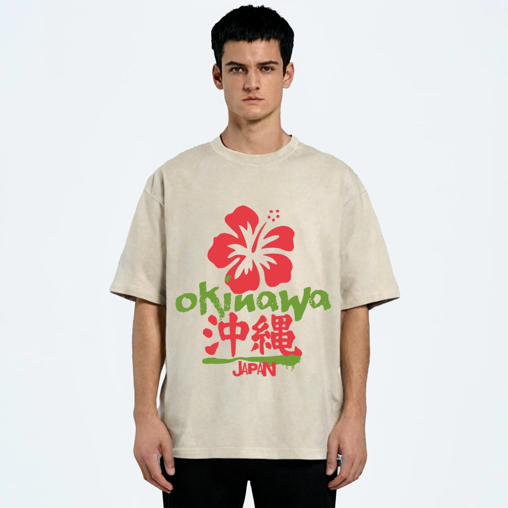 Okinawa JP Washed T-Shirt