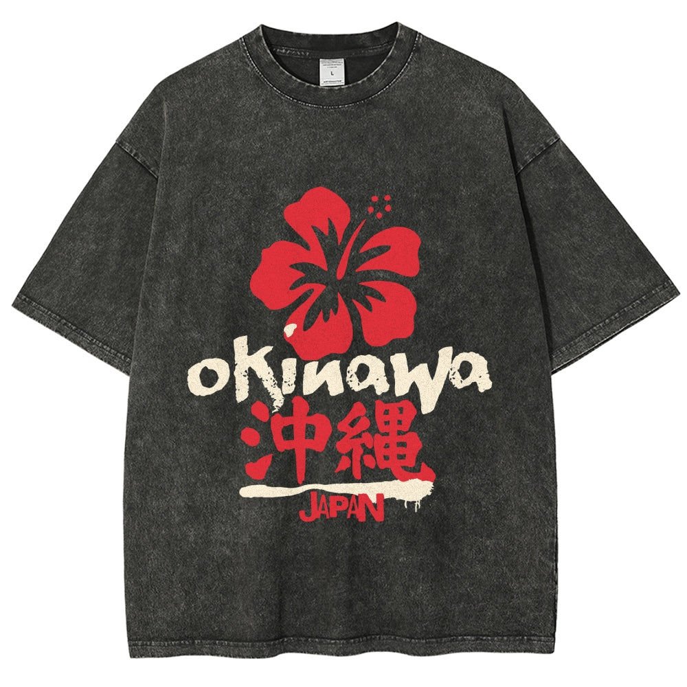 Okinawa JP Washed T-Shirt
