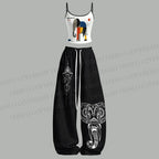 Bauhaus Elephant Top & Elasticated Trousers Two-Piece Set