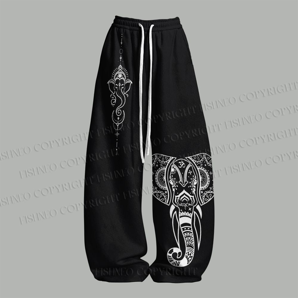 Bauhaus Elephant Top & Elasticated Trousers Two-Piece Set