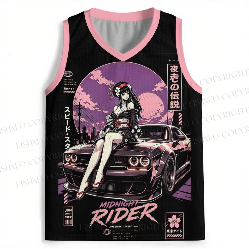 Midnight Rider JDM Jersey Tank