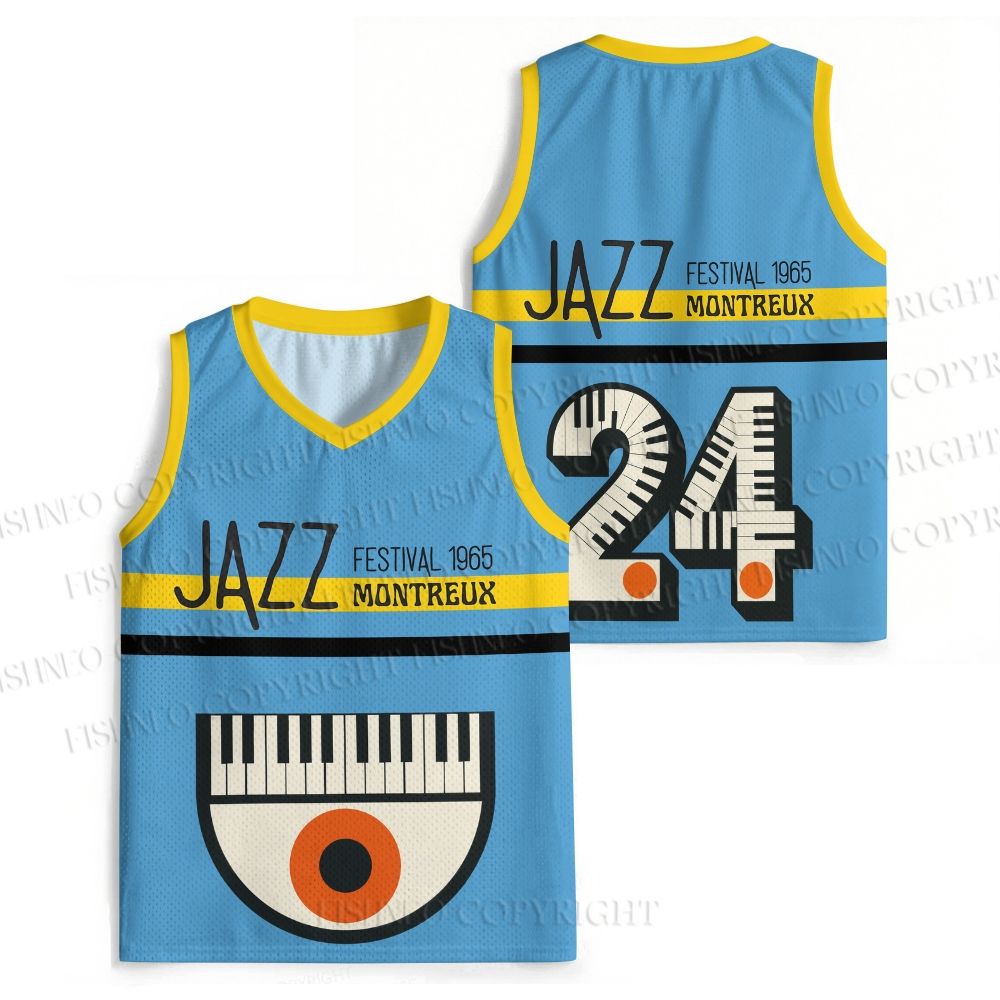 Jazz Festival Montreux 1965 Jersey Tank