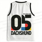 Bauhaus Dachshund Printed Jersey Tank