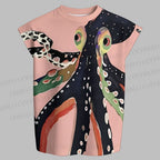 Octopus Tank top  & Elasticated Trousers Two-Piece Set