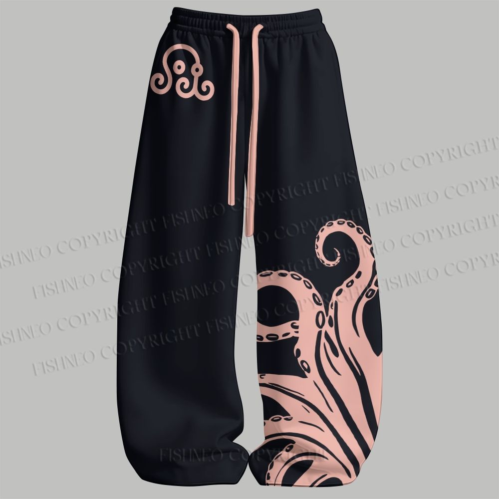 Octopus Tank top  & Elasticated Trousers Two-Piece Set