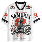 Japanese Warrior Samurai Jersey Shirts