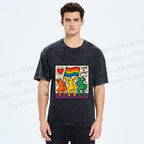Unisex Love Is Love Printed Washed Tee