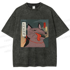 Unisex I Want A Frisbee Printed Washed Tee