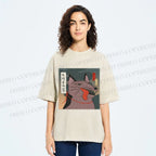 Unisex I Want A Frisbee Printed Washed Tee
