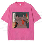 Unisex I Want A Frisbee Printed Washed Tee
