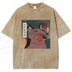 Unisex I Want A Frisbee Printed Washed Tee