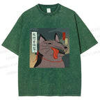 Unisex I Want A Frisbee Printed Washed Tee
