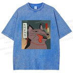 Unisex I Want A Frisbee Printed Washed Tee