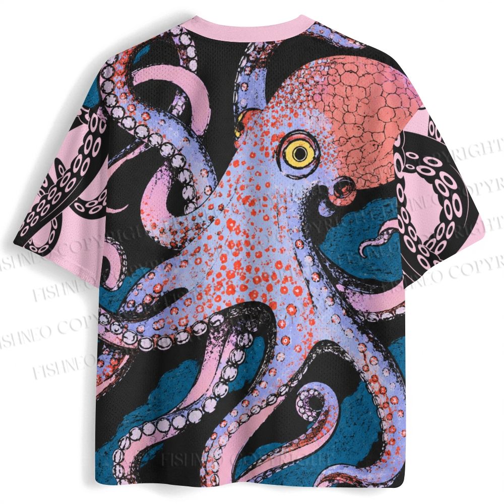 Vintage Giant Octopus Jersey Shirts