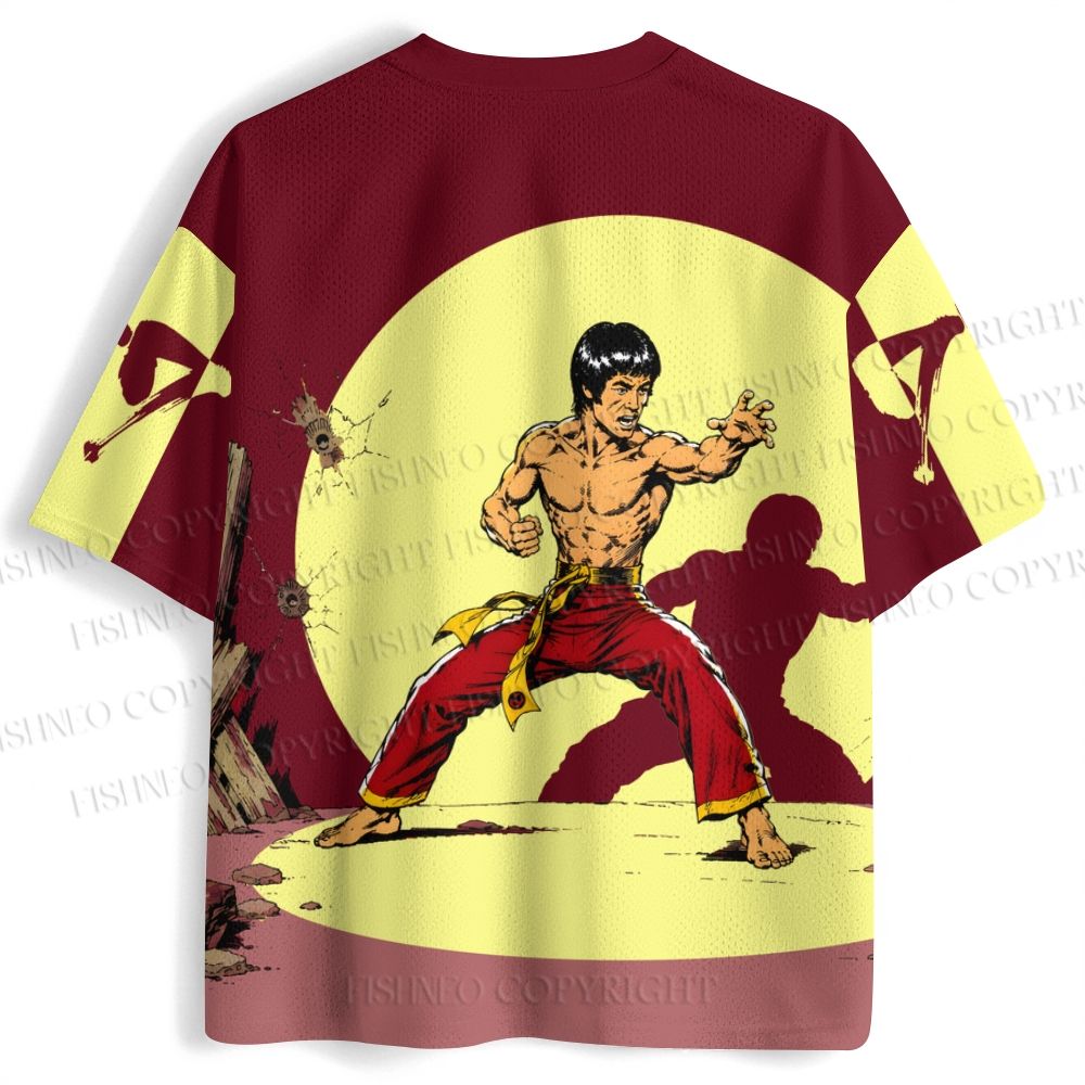 Bruce Lee Be Water My Friend Jersey Shirts