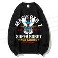 Unisex Mazinger Z Super Robot Printed Sweatshirt