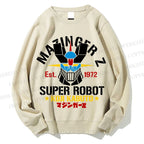 Unisex Mazinger Z Super Robot Printed Sweatshirt
