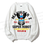 Unisex Mazinger Z Super Robot Printed Sweatshirt