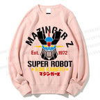 Unisex Mazinger Z Super Robot Printed Sweatshirt