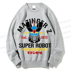 Unisex Mazinger Z Super Robot Printed Sweatshirt