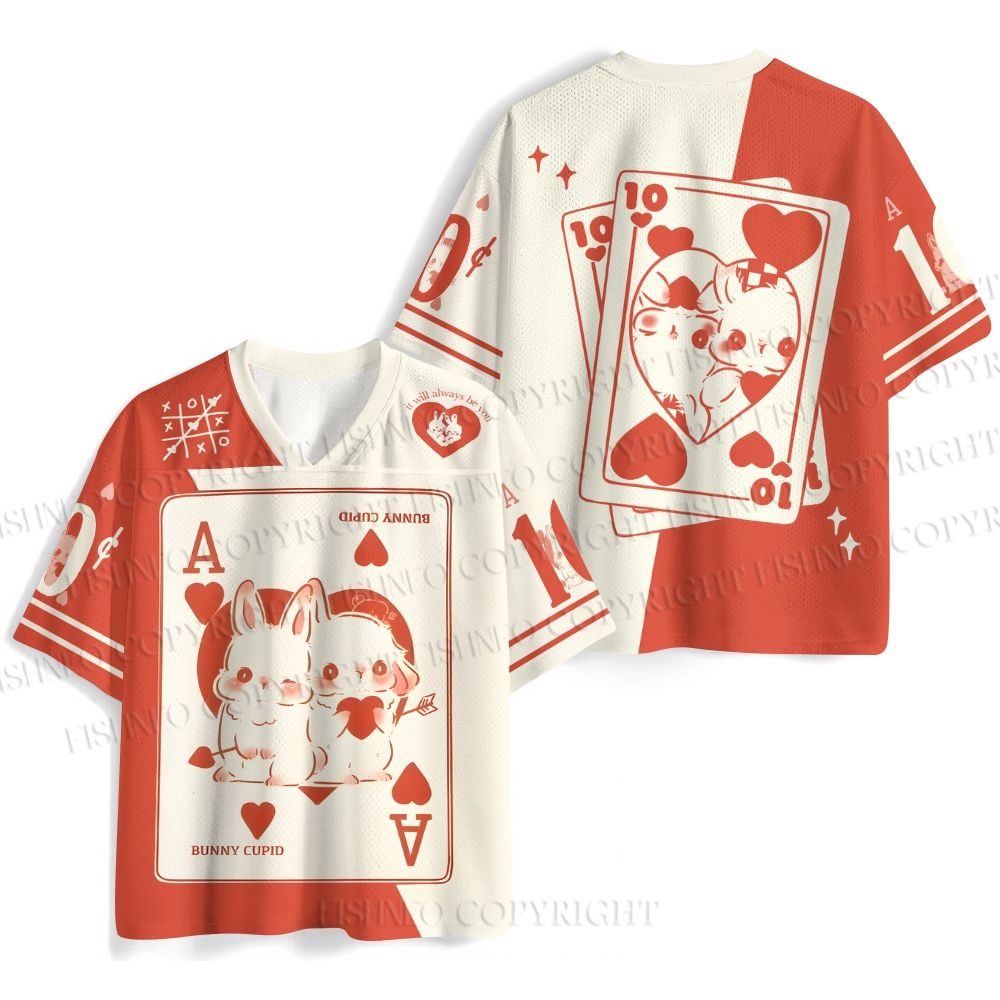 Bunny Cupid Poker Jersey Shirts
