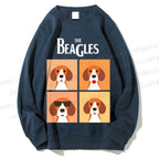 Unisex The Beagles Printed Sweatshirt