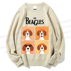 Unisex The Beagles Printed Sweatshirt